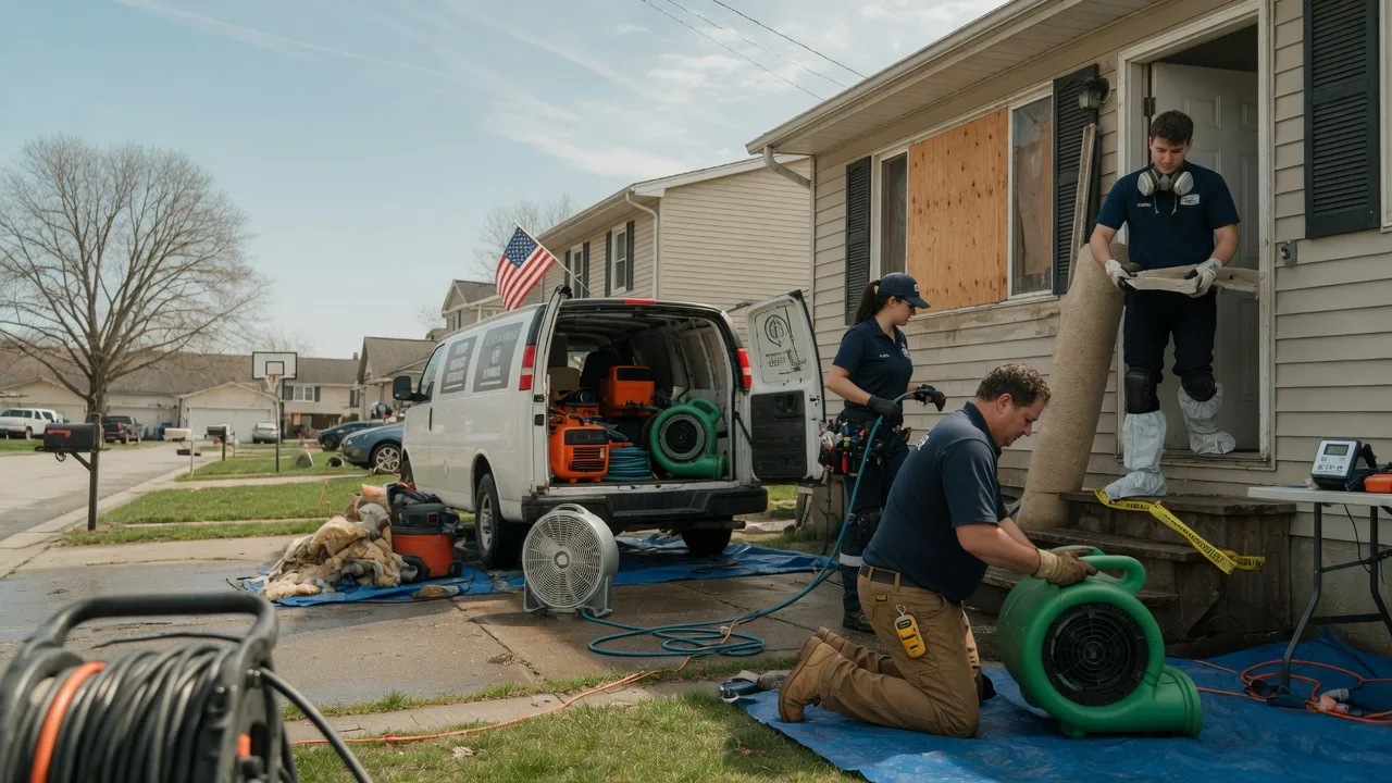 Water Damage Restoration in Alburnett, IA near me